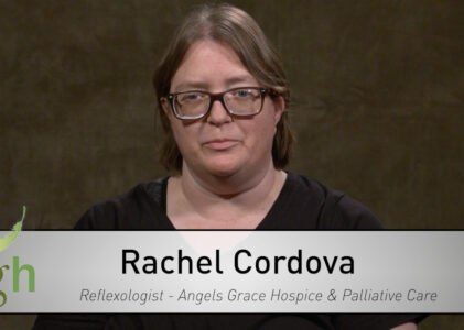 Meet Rachel Cordova, Reflexologist